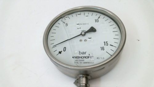 Ashcroft T5500 Type 100MM Dial Stainless Steel Process Gauge
