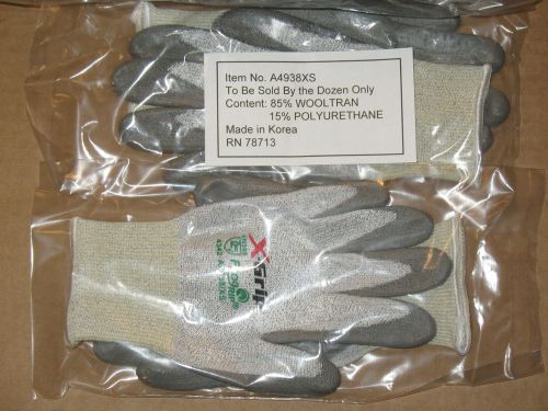 1 dozen x-grip highly cut resistant 13-gauge liberty glove &amp; safety a4938xs xs for sale