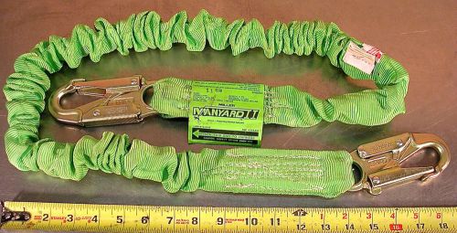 Miller &#034;manyard ii&#034; model no. 216m, 6&#039; green shock-absorbing stretch lanyard for sale