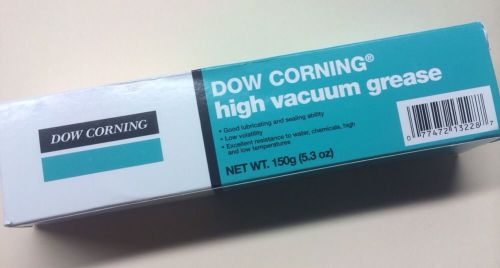 New NIB DOW CORNING High Vacuum Grease 5.3 oz use by 04/07/2017