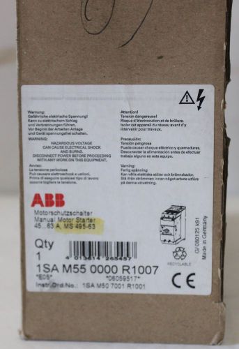 ABB-Manual-Motor-Starter-1SA-M55-0000-R1007