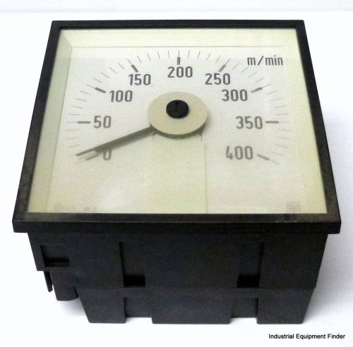 IME M/Minute Gauge 0-400 *NEW*
