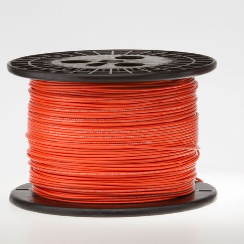 20 awg gauge stranded hook up wire orange 250 ft 0.0320&#034; ul1007 300 volts for sale