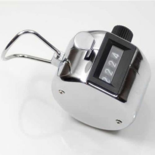 2015 portable 4 digits number metal hand tally counter for golf sport hot sale for sale
