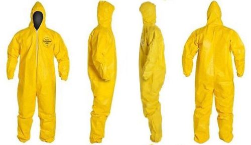 Dupont nufab coverall 2xl with hood for sale