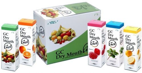 GC Dry Mouth Gel 1 box (10 pieces ) dental delicious flavors