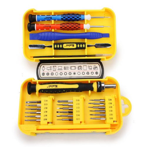 Precision cell phone home appliances repair screwdriver tweezers tool set24 in 1 for sale