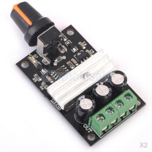 2x dc 6v-28v 3a motor speed varible regulator speed-control switch module for sale