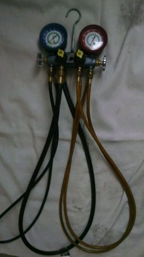 Yellow Jacket HVAC Test &amp; Charging Manifold R-12, R-22, R-502