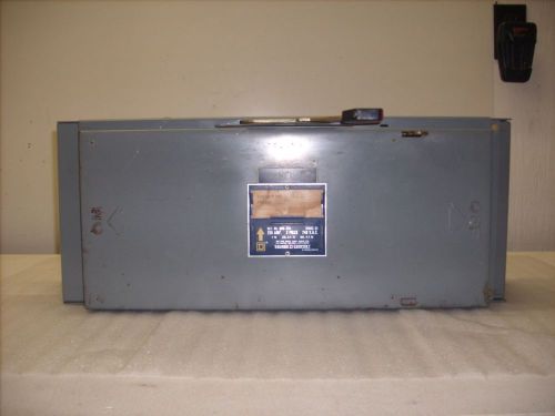 Square D QMB Fusible Disconnect  200 Amp  Cat# QMB-324