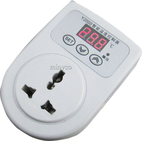 -19.9-99.9°c thermostat digital temperature controller temp thermometer +sensor for sale