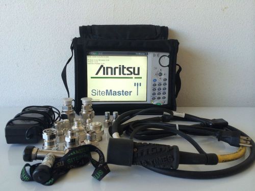 Anritsu s362e sitemaster cable analyzer &amp; spectrum analyzer. many options s332e for sale