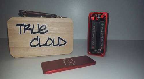 True Cloud Unregulated Mini Mod (Red, Raw Fill)