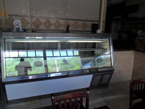 Used Marc Refrigeration display case 8ft Double Duty Deli Case