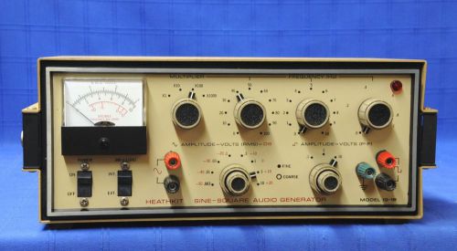 Heathkit IG-18 Audio Generator Must See Tested