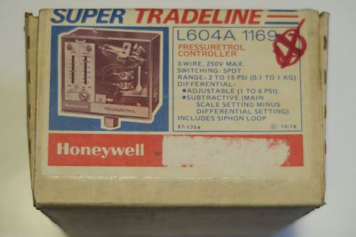 Honeywell L604A-1169 Pressuretrol Controller