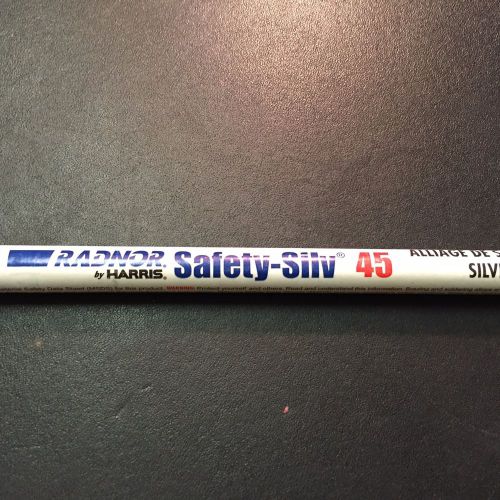 Harris safety-silv 45% 3/32&#034; 3 sticks #45518lmpop radnor #64001742 for sale