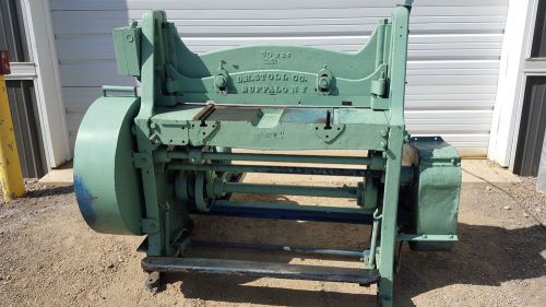 D.h. stoll 236 sheet metal power squaring shear 36&#034; 16 gauge  works for sale