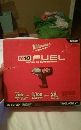 Milwaukee 2763-20 m18 fuel 1/2&#034; high torque impact wrench for sale
