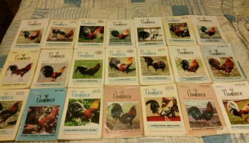 THE GAMECOCK  MAGAZINES LOT OF 21