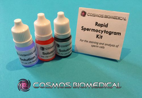 Rapid Spermocytogram Kit - Andrology Sperm Staining Morphology (3 x 5ml)