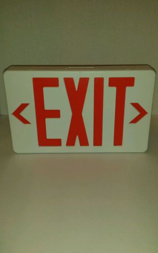 Tcp energy efficient compact exit sign new universal mount long lasting for sale