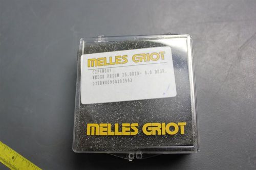 MELLES GRIOT WEDGE PRISM 02 PRW 009 LASER OPTICS (S15-T-209A)