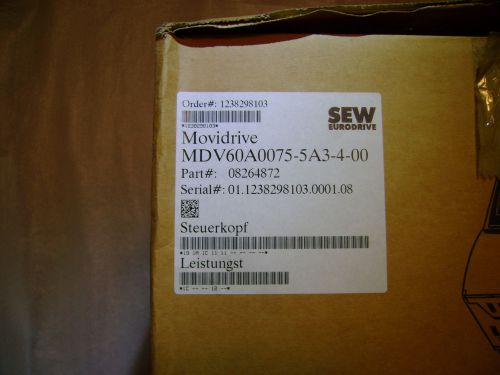 SEW EURODRIVE MOVIDRIVE MDV60A0075-5A3-4-00