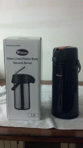 Winware glass lined plastic body vacuum server 2.2 L