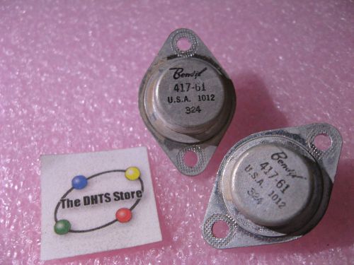 Bendix 417-61 Diode Rectifier TO-3 Case - Vintage Used Qty 2