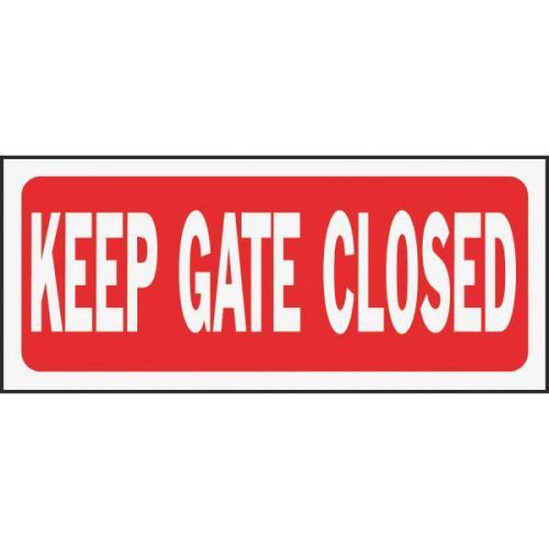 6x14 Keep Closed Sign 23008 Pack of 5