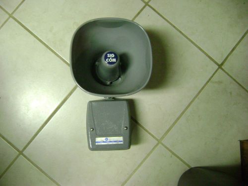 Sig com au-502 fire alarm signal horn  indoor out door for sale
