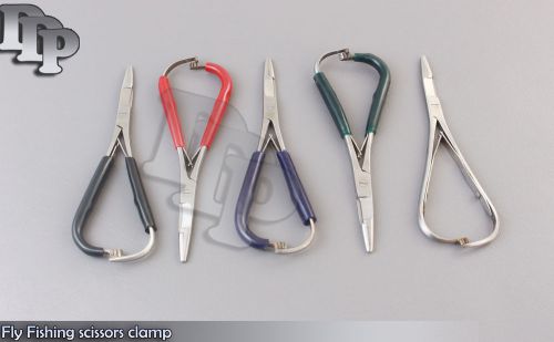 Fly Fishing scissors clamp 5.5&#039;&#039;,Micro scissors forceps,Fly fishing Tools,Instru