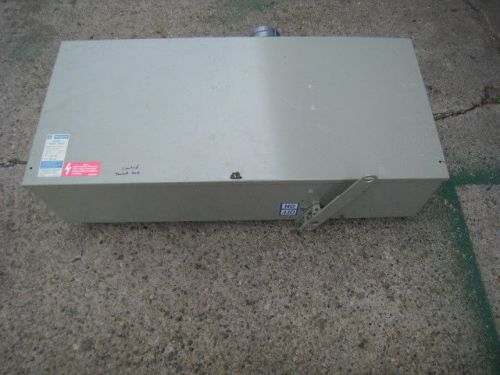 WESTINGHOUSE ITAP-365 FUSIBLE BUSWAY SWITCH 400A AMP 600 VAC 3PH 3 WIRE 3P USED