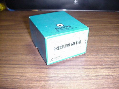 New Older Stock Vintage Calectro Precision Meter, 0-15 DC Volts ~ D1-920.
