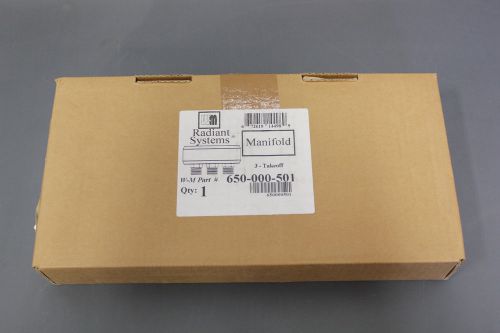 NEW WEIL MCLAIN 3 TAKEOFF MANIFOLD 650-000-501 (S19-2-110F)
