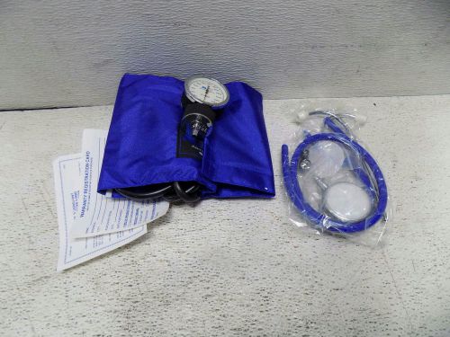 MatchMates Aneroid Sphygmomanometer and Dual Head Stethoscope Kit