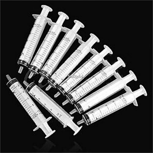 Disposable plastic injector syringe 10ml for measuring nutrient pet feeder g8 for sale