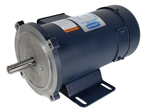 Leeson 108050.00 Low Voltage DC Motor, 56C Frame, C-Face Rigid Mounting, 1/3HP,