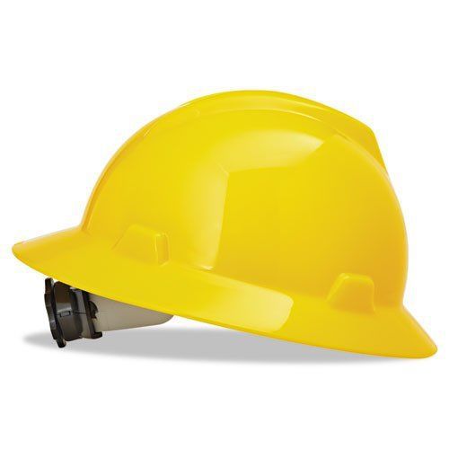 Full Brim Hat w/ Fas-Trac Suspension, Yellow