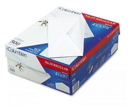 Lot Of 4 Boxes Columbian No.10 Envelopes 2,000ct. White 4 1/8&#034; x 9 1/2&#034; #CO125