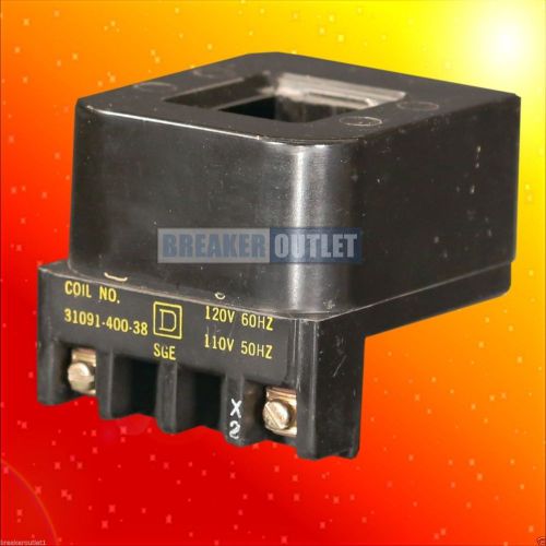 Refurb square d 31091-400-44 magnetic coil class 8536 type 310 208v ac 60hz for sale