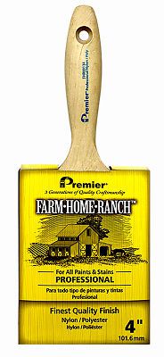 PREMIER PAINT ROLLER/Z PRO - Farm/Ranch Pro Paint Brush, 4-In.