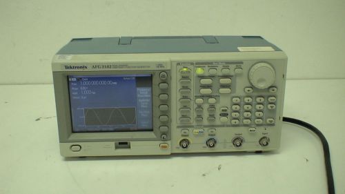 TEK AFG3102 2 Ch, 100 MHz Arbitrary Function Generator  10 Vp-p (50 Ohm Load)