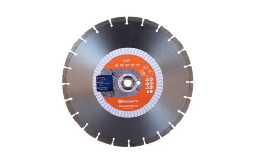 14&#034; husqvarna vh5- wet/dry diamond saw blade- 3 pc pack-- free shipping!!!! for sale