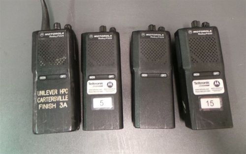 Motorola Radius 1225 Walkie Talkie Handheld Radio P94ZRC90C2AA Lot of 4