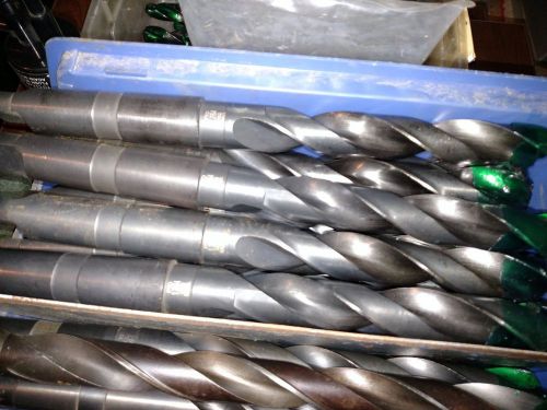 1-7/64 ptd hss drill bit mt4 tapered shank **price is each** for sale