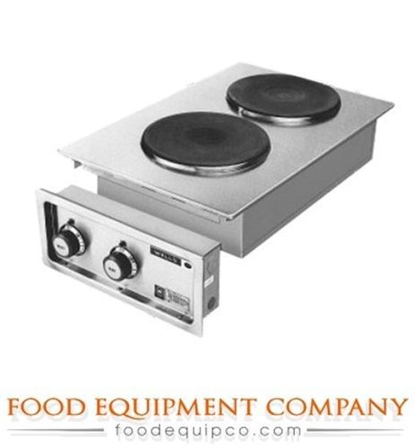 Wells h-706 hotplate built-in electric two burners 3900/5200w for sale