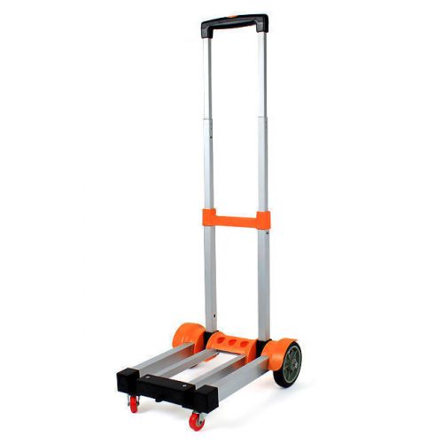 Folding Hand Cart Hand Truck Dolly with Cargo securing Rubber Strip Alluminum