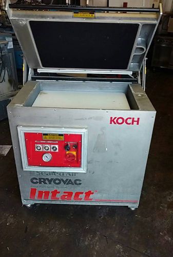 Koch Intact Cryovac Vacuum Packing Machine, HUGE 28x19 Chamber, model# RM571